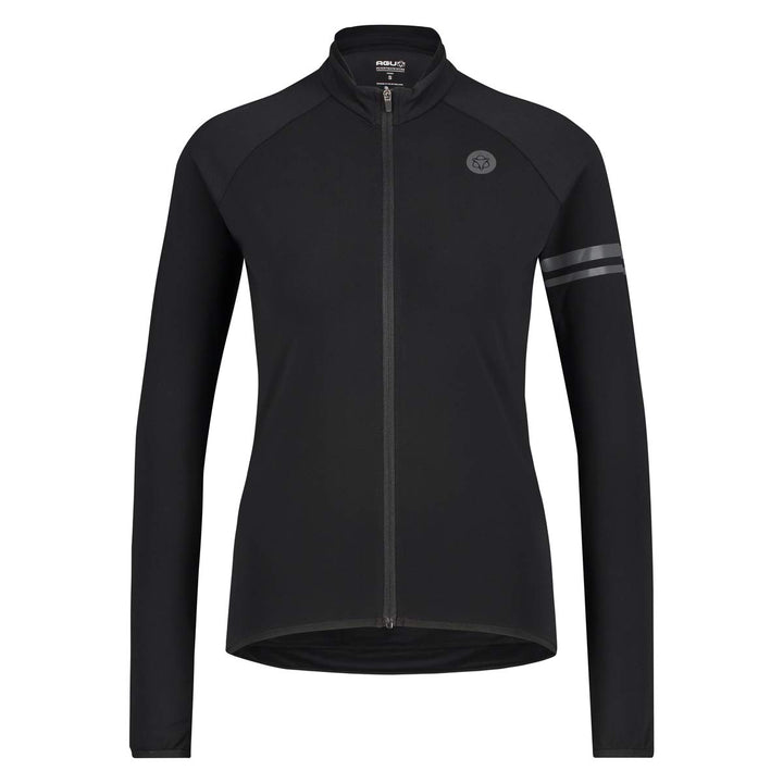 AGU Unisex Maglia Thermo Sport Donna Nero - Maniche Lunghe Maglia Thermo Sport Donna Nero - Maniche