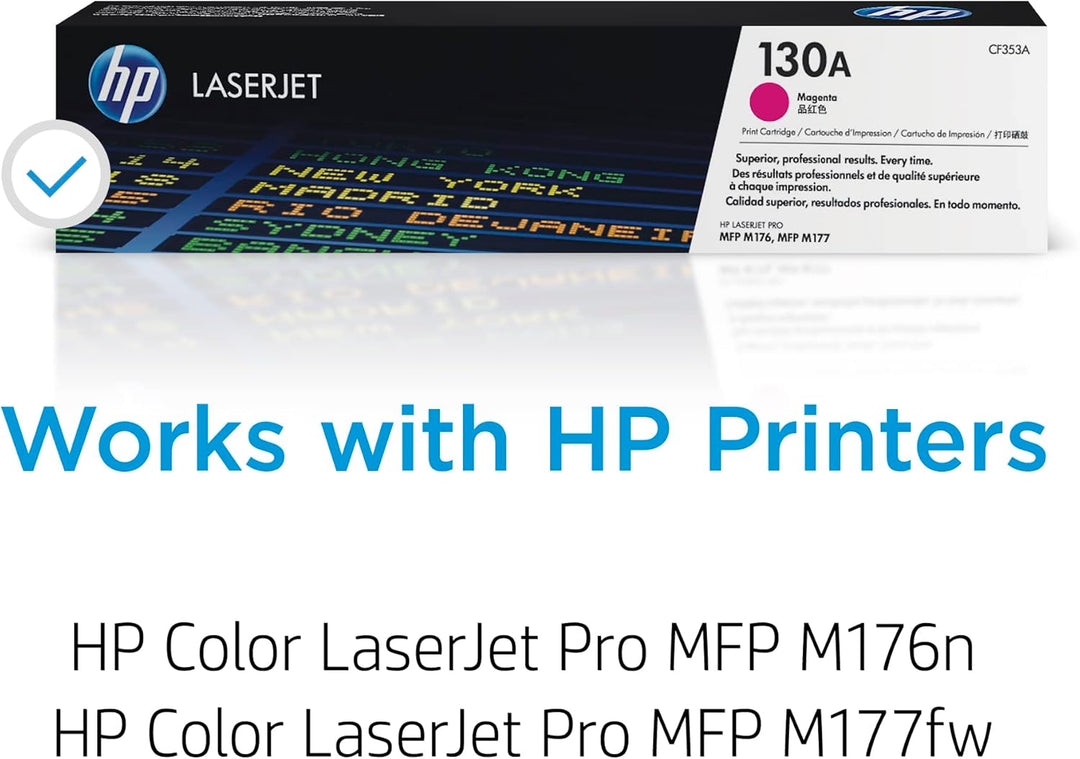 HP 130A Original Toner (geeignet für HP Color Laserjet Pro M176n, HP Color Laserjet Pro M177fw) mage