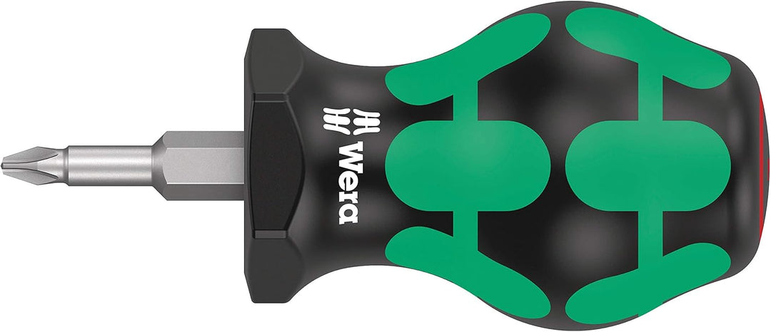 Wera '05008870001 Set 1 Stubby Schraubendreher-Satz, 5-teilig Stubby Set 1, Stubby Set 1