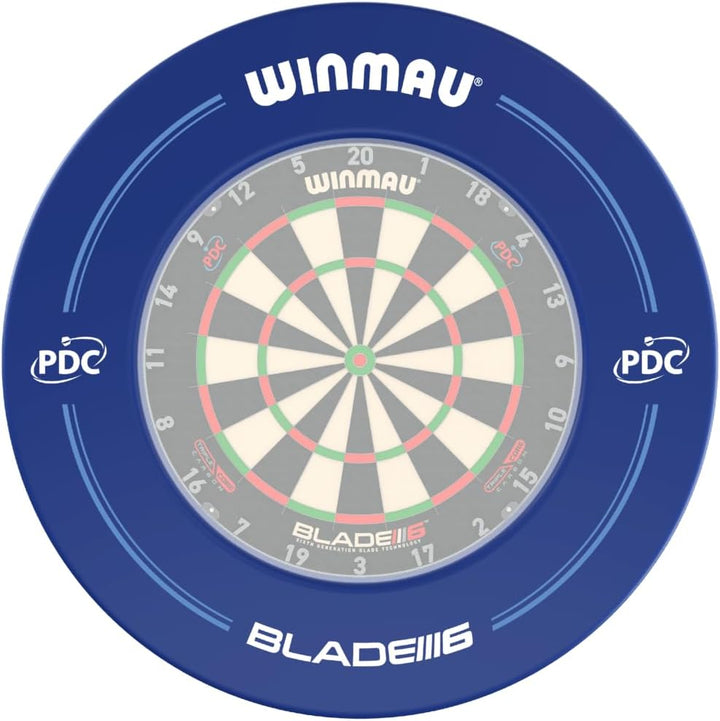 WINMAU Dartscheiben-Einfassungen blau PDC Blue, blau PDC Blue