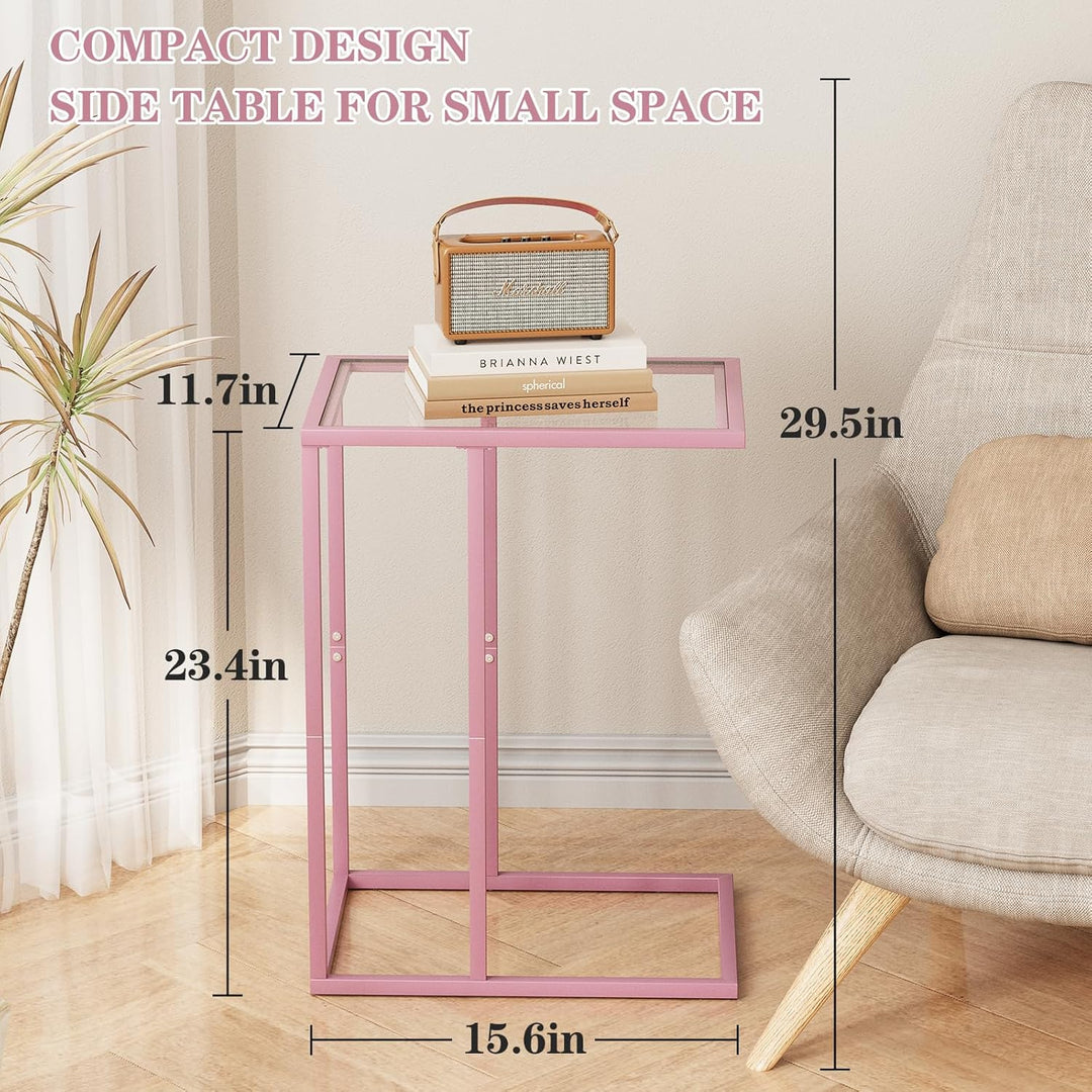 Beistelltisch C Form, Couch Beistelltischs, Kaffeetisch Kleiner Tisch, Sofa Tisch Beistelltische Bet