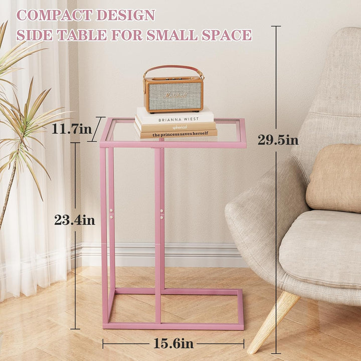 Beistelltisch C Form, Couch Beistelltischs, Kaffeetisch Kleiner Tisch, Sofa Tisch Beistelltische Bet