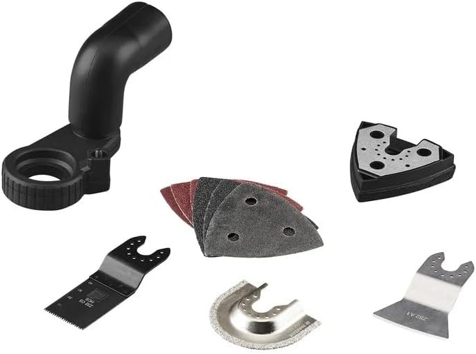 PARKSIDE Kabelloses Multifunktionswerkzeug, 12 V, Oszillationstechnologie, integrierte LED, grün ent