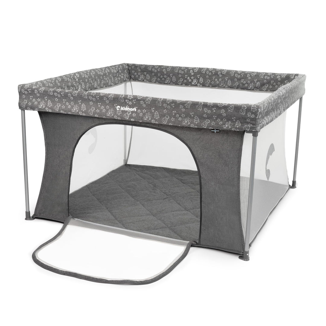 Snoen Laufstall Baby gross faltbar Indoor Outdoor sicheres Spielgitter für Kinder stabiles Laufgitte