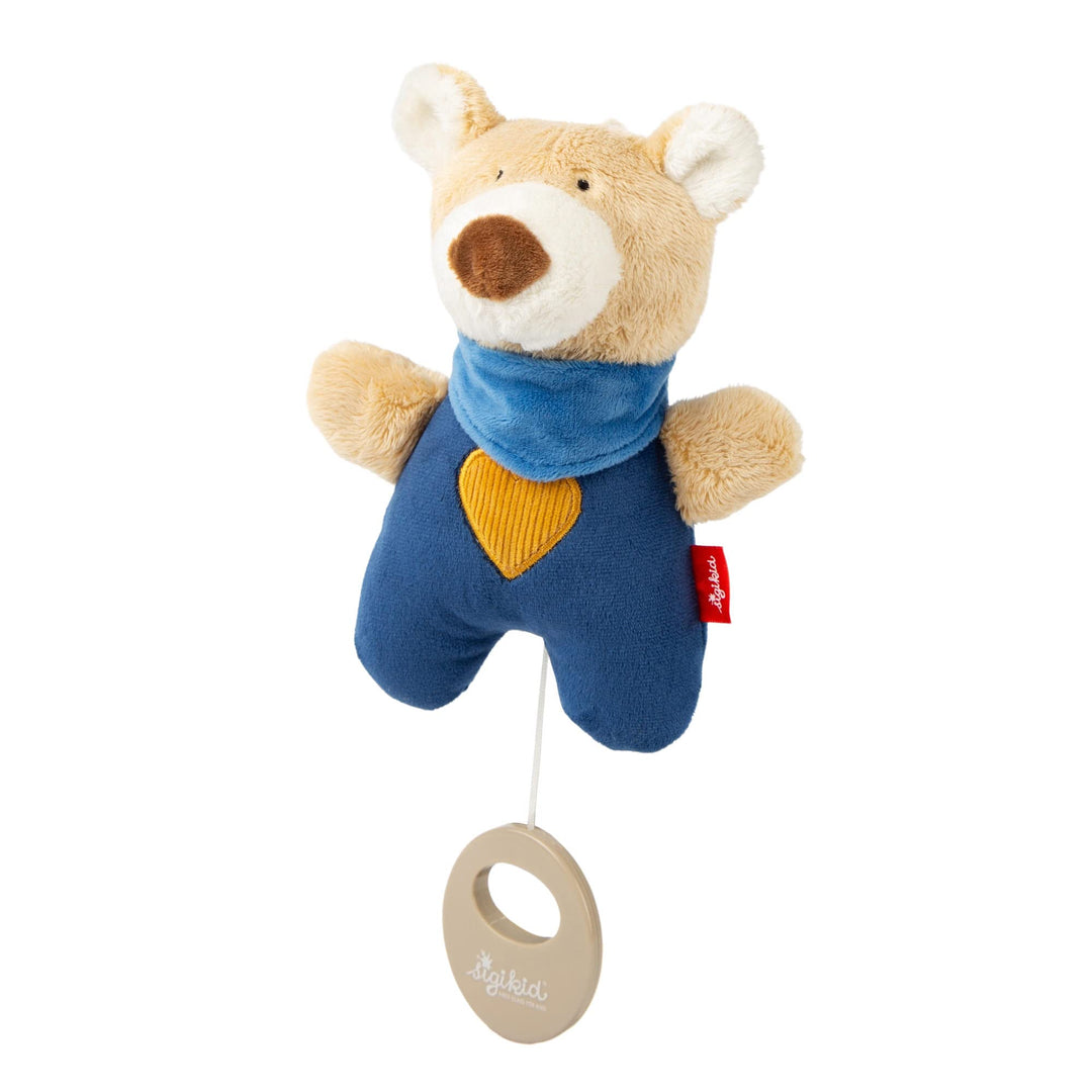 SIGIKID 43186 Mini-Spieluhr Bär, yellow für Mädchen und Jungen von 0 bis 36 Monaten