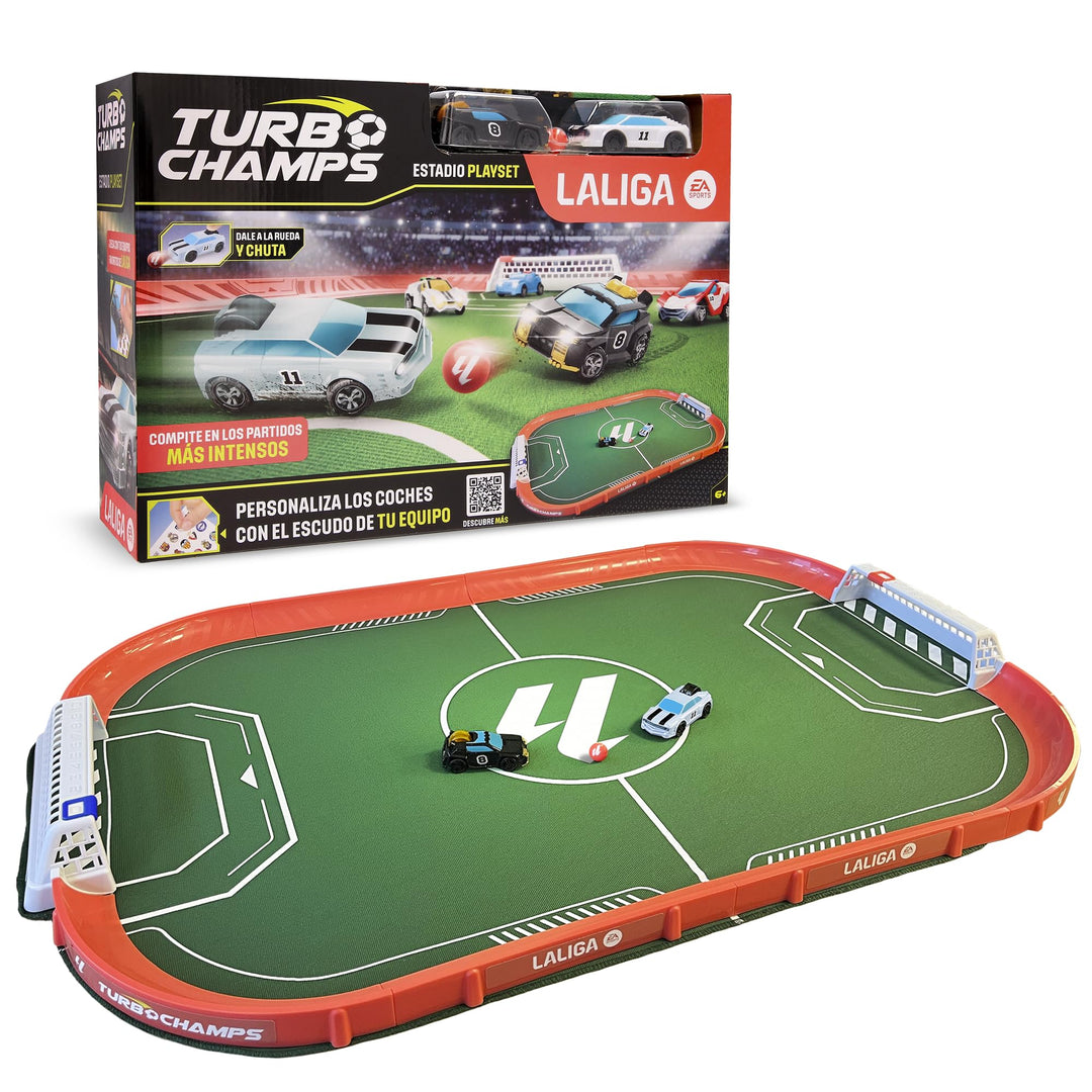 Turbo Champs LaLiga Stadion, mit 2 exklusiven Autos, die Leidenschaft für den Fussball verschmilzt m