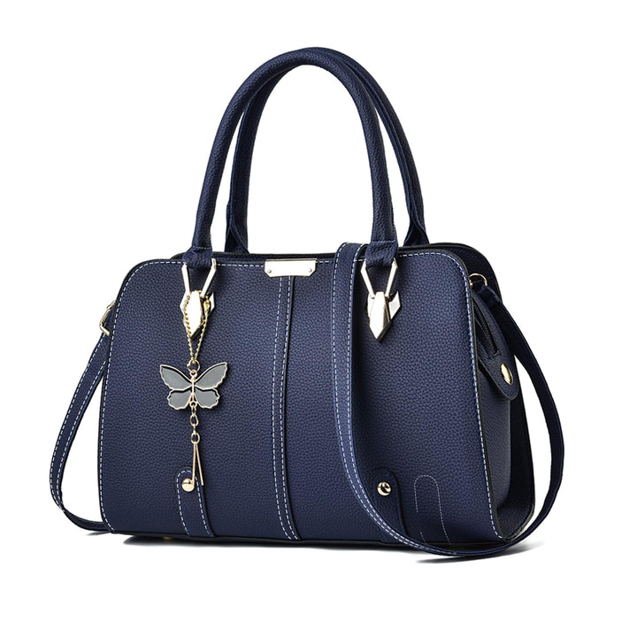 FANDARE Damen Handtasche Tote Beutel PU-Leder Umhängetaschen Schultertasche Wasserdicht Henkeltasche