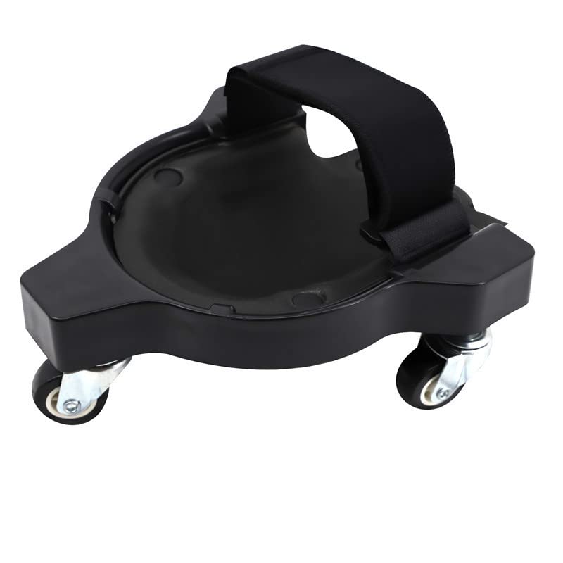 2 Pcs Rollende Knieschützer, Knieschoner mit 3 Rollen und bequemen Gelkissen, 360 Grad drehbar, mit