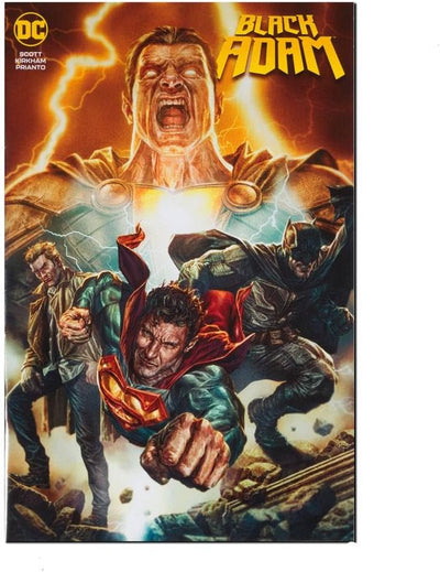 McFarlane DC Black Adam Page Punchers Actionfigur & Comic Superman 18 cm, Superman