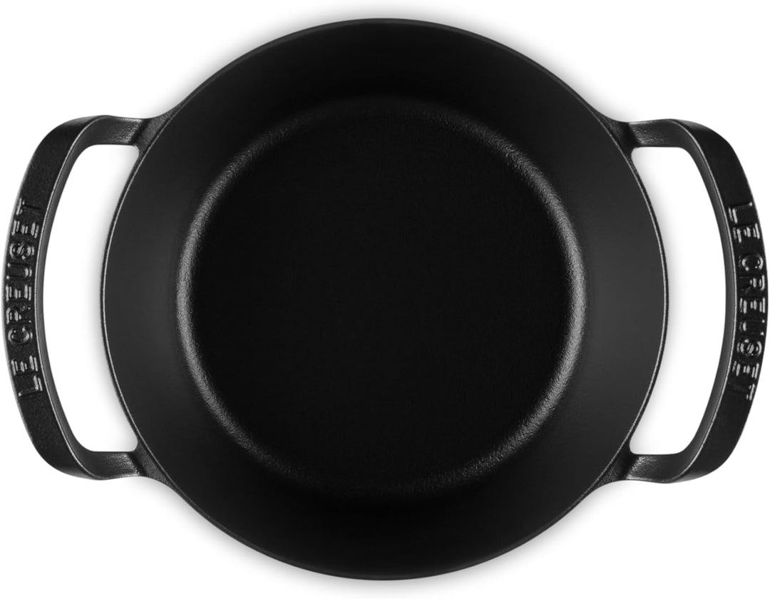 Le Creuset Gusseisen-BBQ-Auflaufform für den Aussenbereich, rund Dutch Oven, Dutch Oven