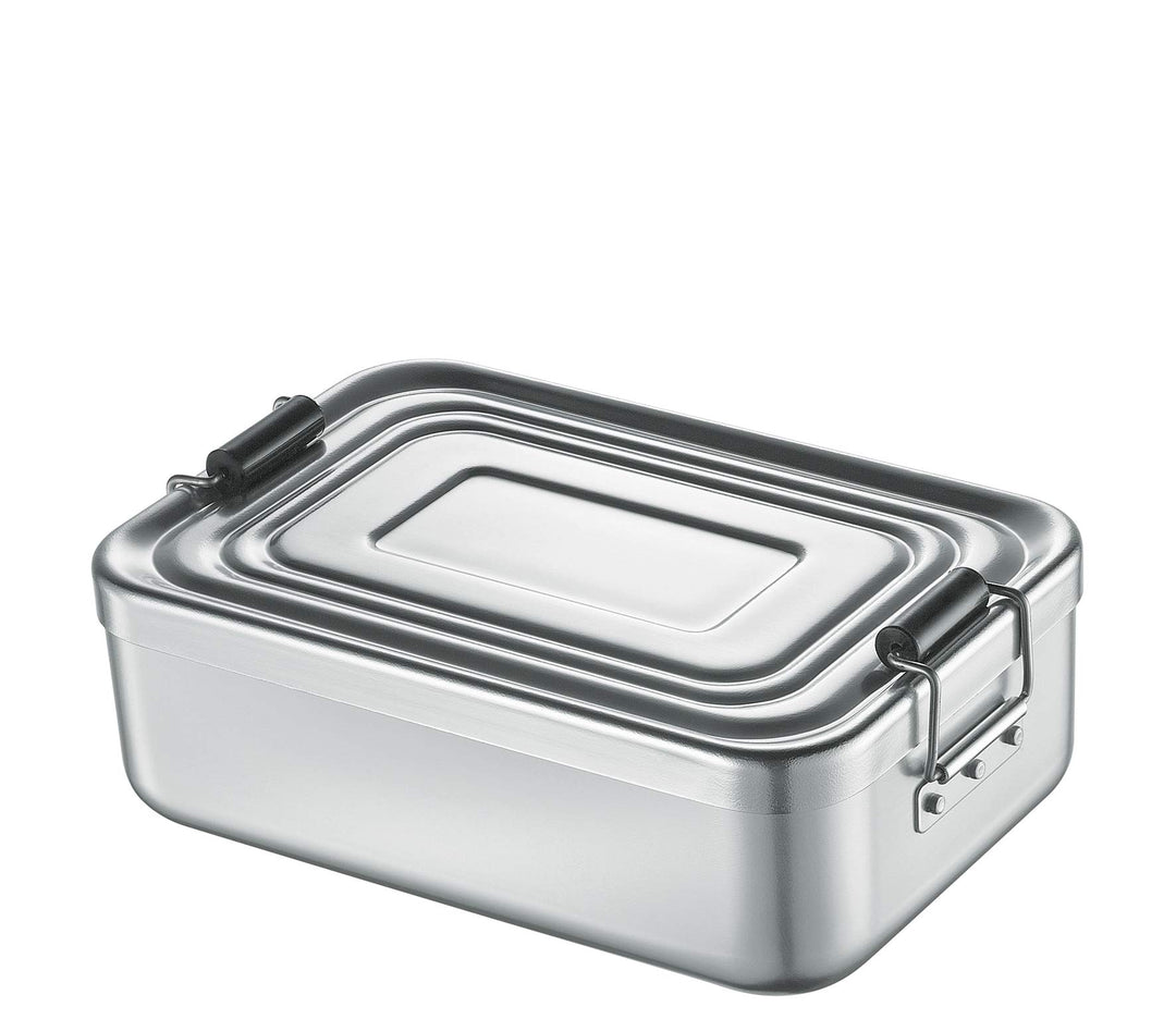 Küchenprofi Lunchbox klein, Aluminium silber Silber 18cm, Silber 18cm
