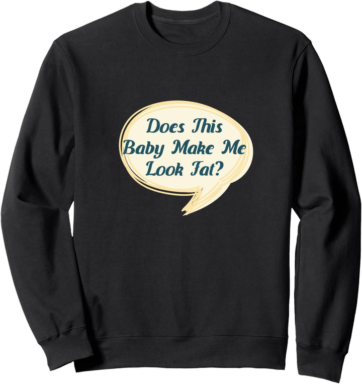 Werdende Mutter Lustiger Spruch Neugeborenes Baby Sweatshirt