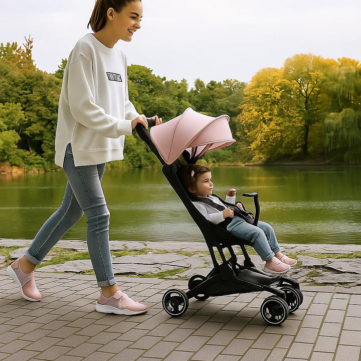 Kinderwagen Bebe2luxe PIKO Ultra kompakt und leicht, Flugzeugkabine von 6 Monaten bis 22 kg BEBE2LUX