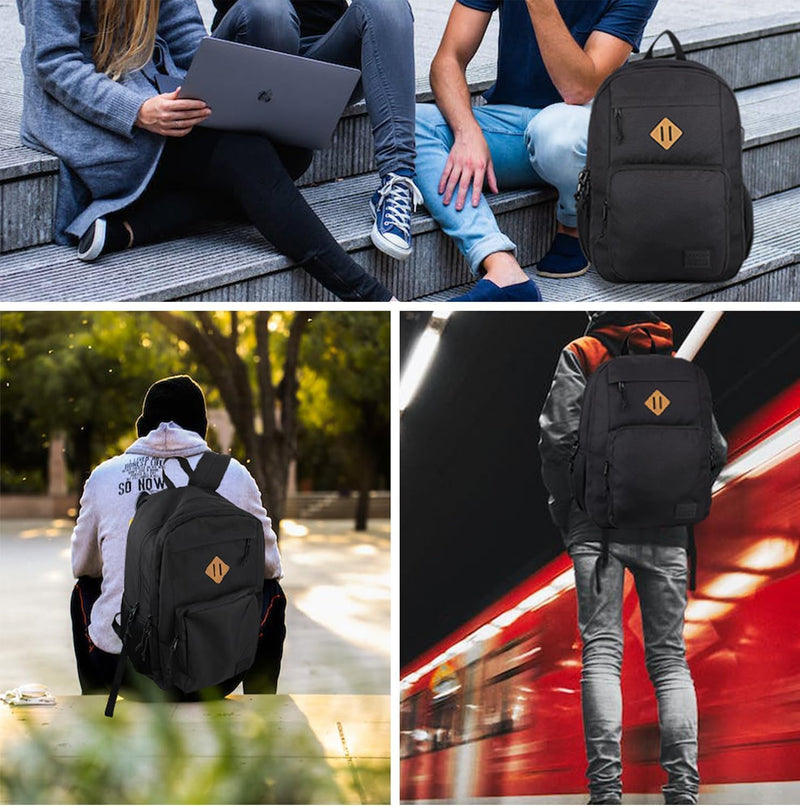 KEOFID Laptop Rucksack für Herren Damen, Grosser Schulrucksack für Jungen, Mädchen und Teenager, Ant