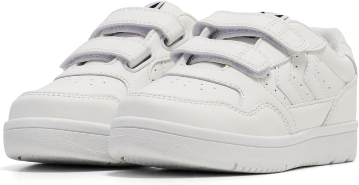 hummel Klettverschluss Sneaker Camden Jr Lebensstil Kinder 28 EU Bright White, 28 EU Bright White