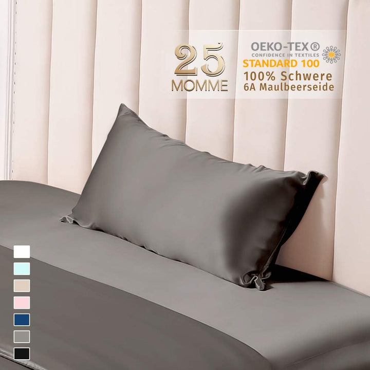 THXSILK 25 Momme Seide Kissenbezug für Haar und Haut - Maulbeerseide Kissenbezug - Hypoallergen mit
