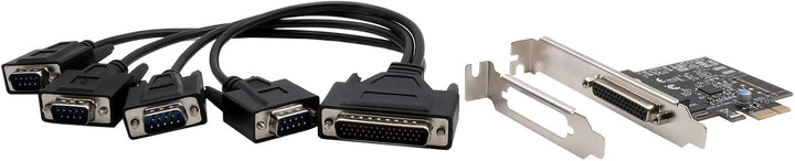 EX-46024 4S Seriell RS-232 PCIe Karte