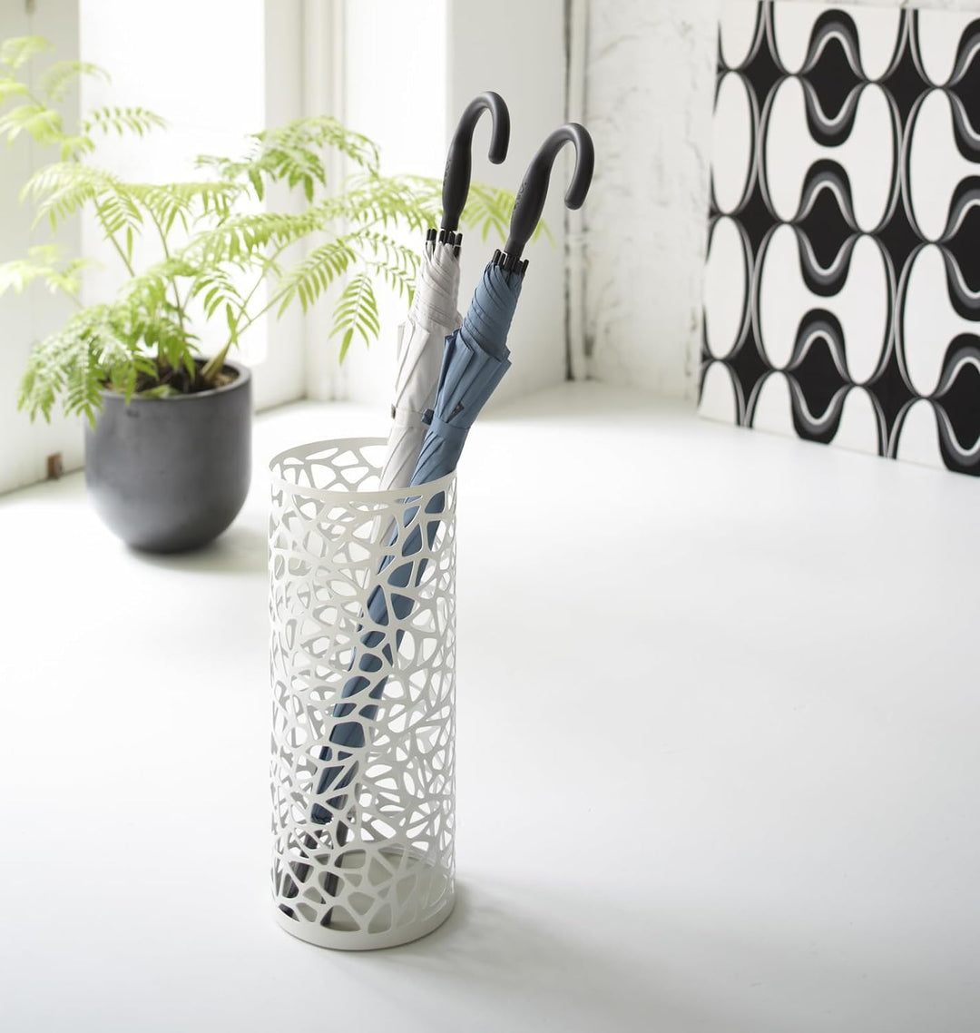 Umbrella Stand Nest round - white One Size Weiss, One Size Weiss