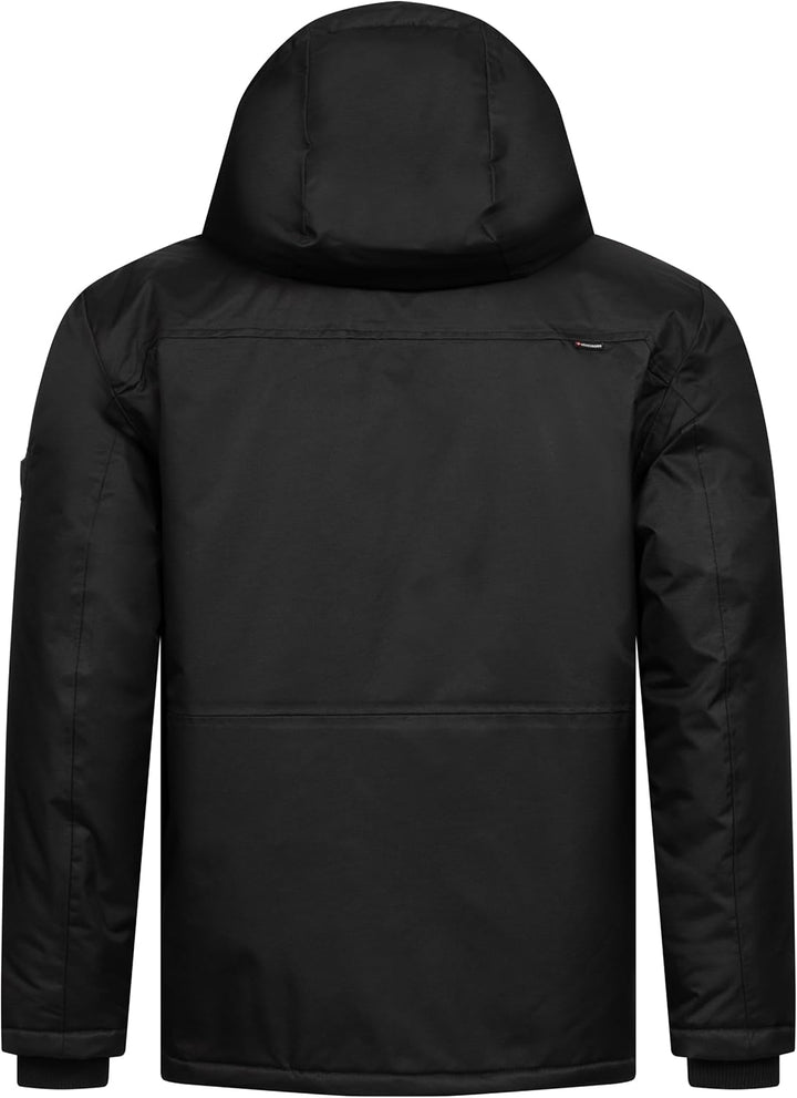 Höhenhorn Starsgard Herren Winter Jacke Wasserdicht Atmungsaktive Funktionsjacke L Schwarz, L Schwar