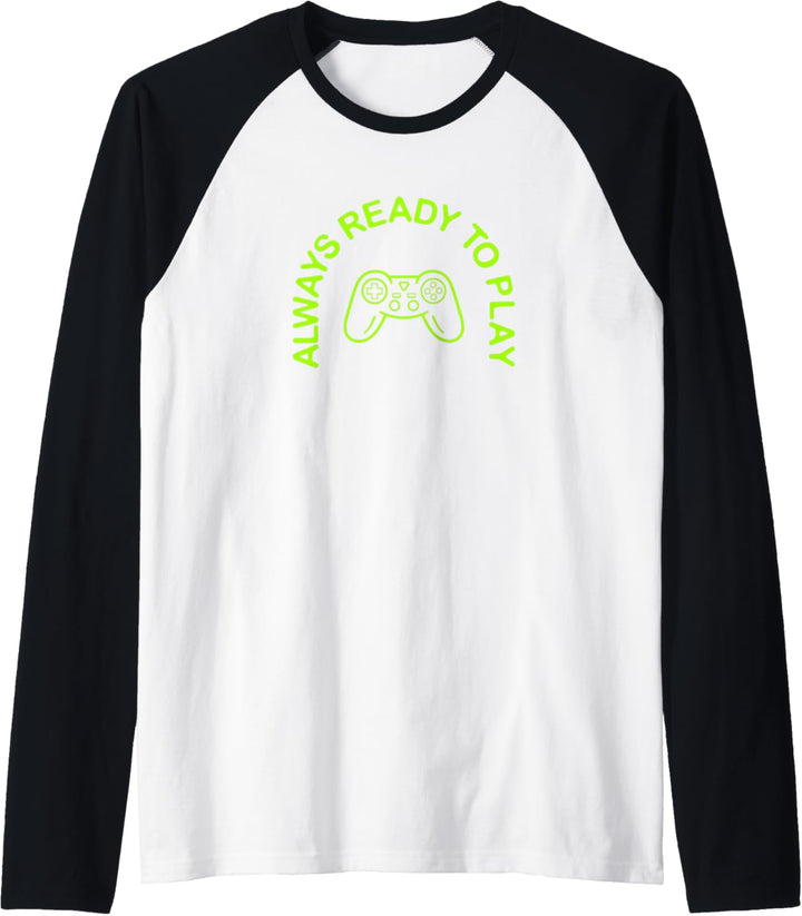 Immer bereit zum Spielen. Raglan