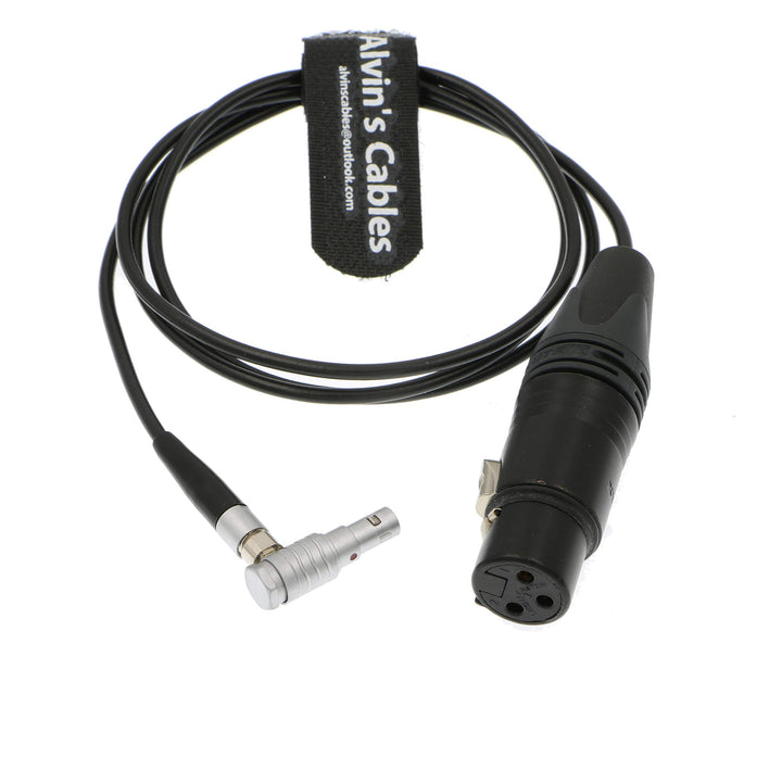 Alvin's Cables 5 Pin 00B Stecker auf XLR 3 Pin Buchse Kabel für Arri Alexa Mini Audio 1M Gerade 5 Pi
