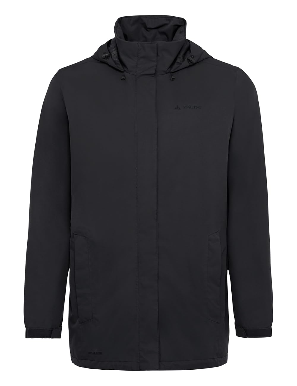VAUDE Men's Escape Parka - Regenjacke Herren, Wasserdichter Regen-Parka aus recyceltem Polyester, 2-