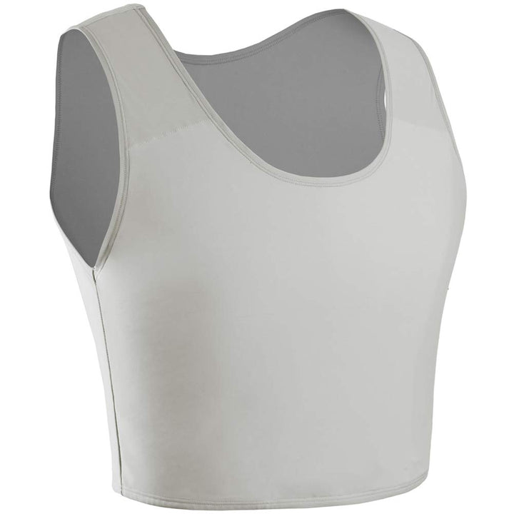 XUJI Transgender FTM Trans Atmungsaktive Halb Brust binder 5XL Grau, 5XL Grau