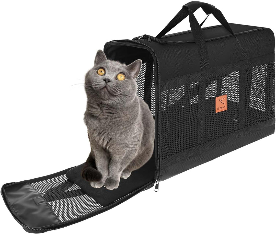 Granori Hundetasche 55x40x23 cm Flugzeug Hundetransporttasche/Hundetragetasche | Transportbox/Tiertr