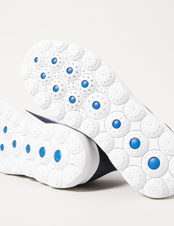 Geox Herren U Spherica A Sneakers 39 EU Schmal Avio Navy, 39 EU Schmal Avio Navy