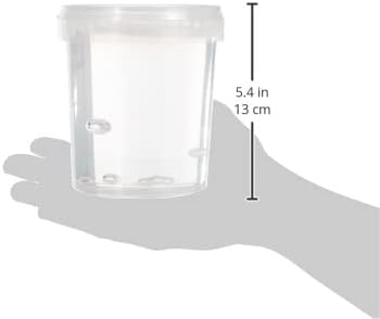 Glorex 6 8604 301 - Kerzengel farblos im wiederverschliessbaren 700 g Gefäss, inklusive Docht, kann