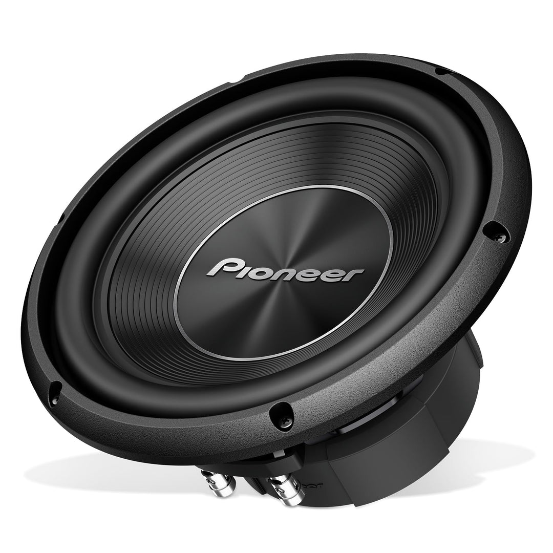Pioneer TS-A250D4 Subwoofer mit Doppelschwingspule für den Gehäuseeinbau (1.300 W), 25 cm/10", IMPP