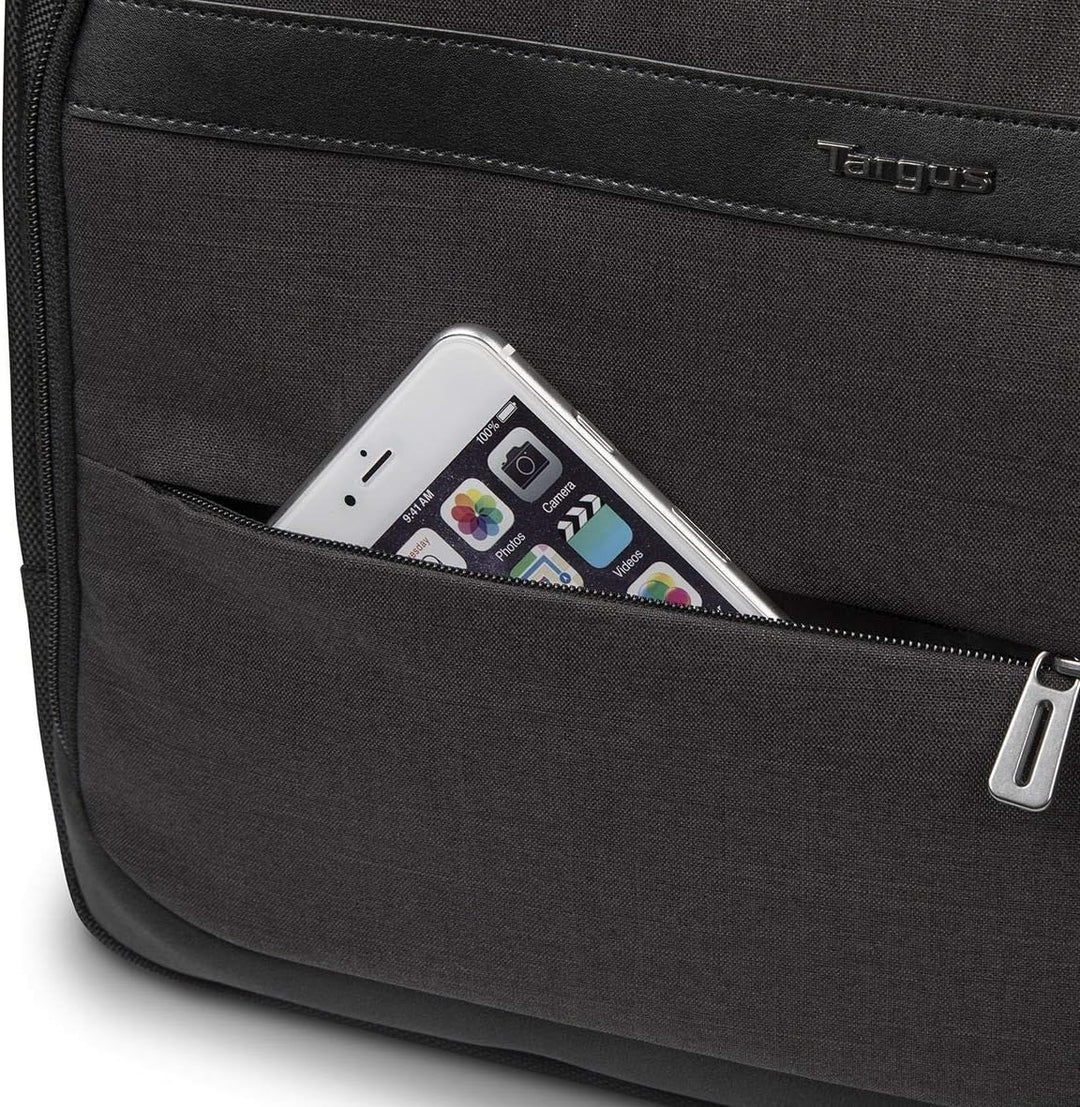 Targus TBT915EU CitySmart 14-15,6" High Capacity Topload Notebooktasche – Schwarz/Grau Toplader Hohe
