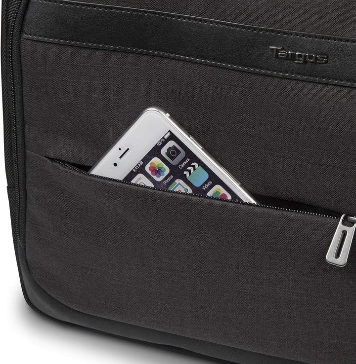 Targus TBT915EU CitySmart 14-15,6" High Capacity Topload Notebooktasche – Schwarz/Grau Toplader Hohe