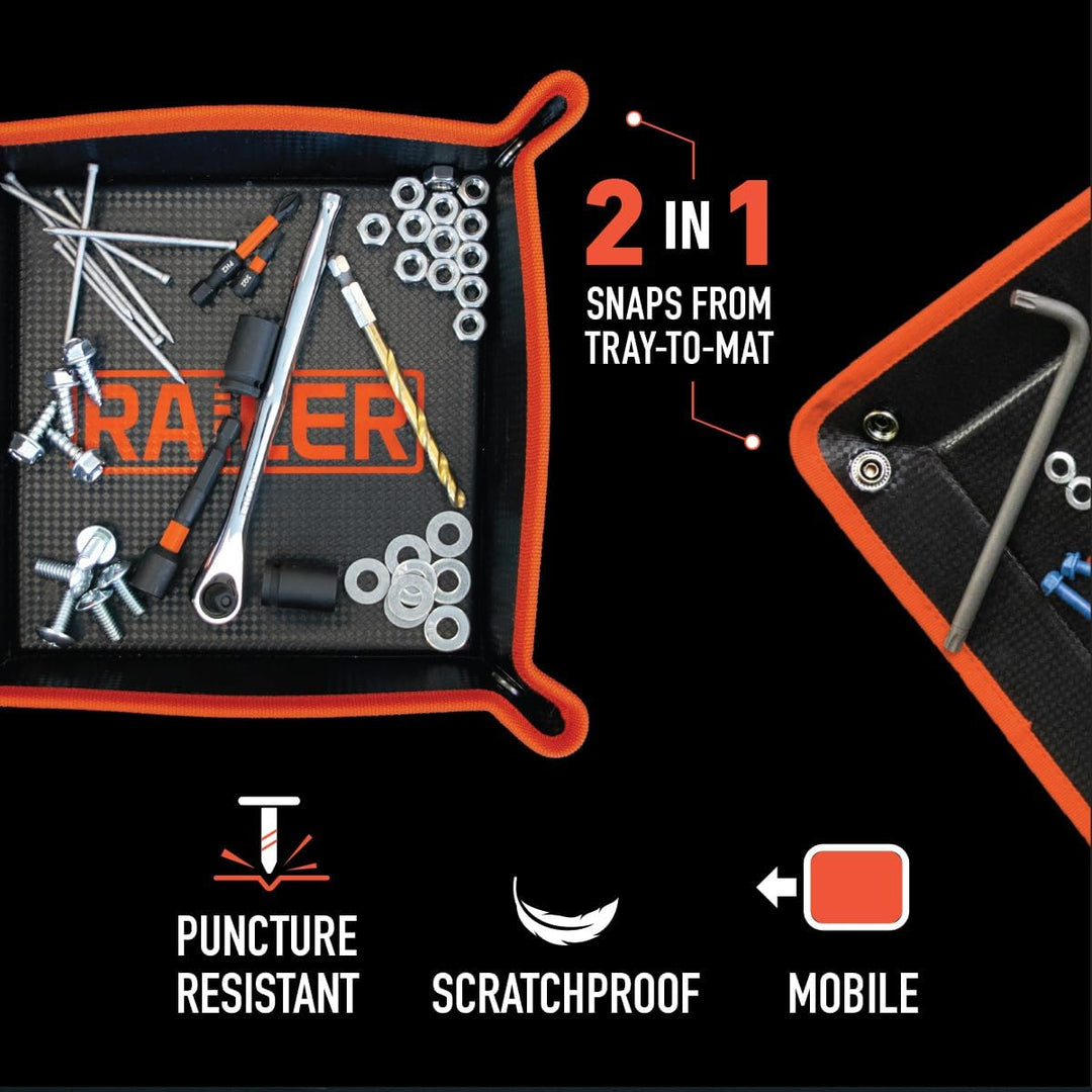 Railer MagMat Tablett | Premium magnetische Werkzeug- und Teileablage Langlebige, rutschfeste Magnet