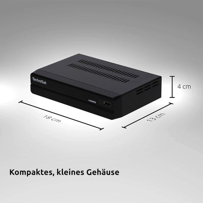 TechniSat HD-S 221 - digital HD Satelliten Receiver (Sat DVB-S/S2, HDTV, HDMI, USB Mediaplayer, vori