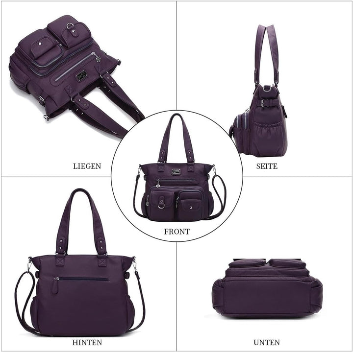 KL928 Handtasche Damen Tasche Umhängetasche Schultertasche Damentaschen gross für Damen Frauentasche