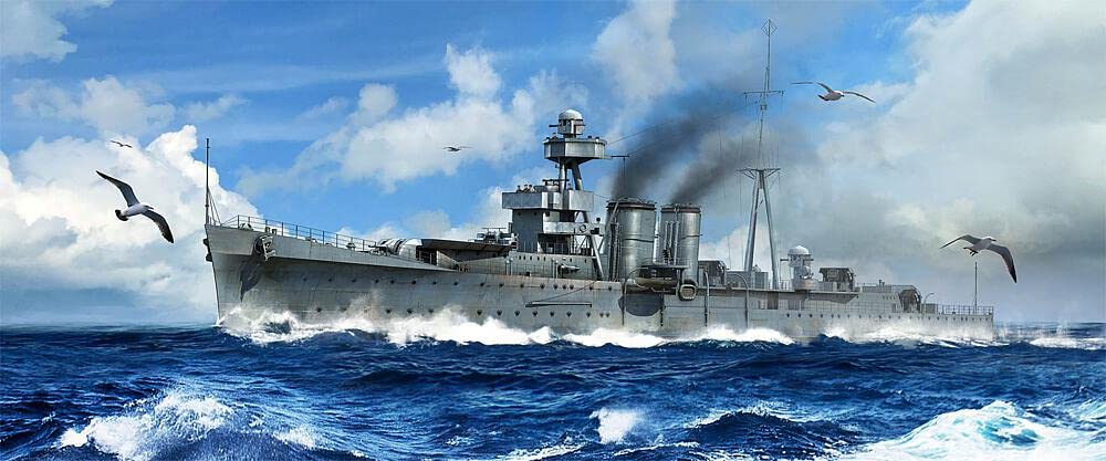Trumpeter 005362 1/350 HMS Calcutta Modellbau, Mehrfarbig