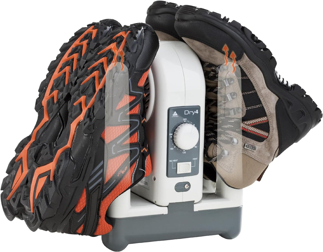Alpenheat Herren Schuhtrockner, Weiss Grau, Einheitsgrösse