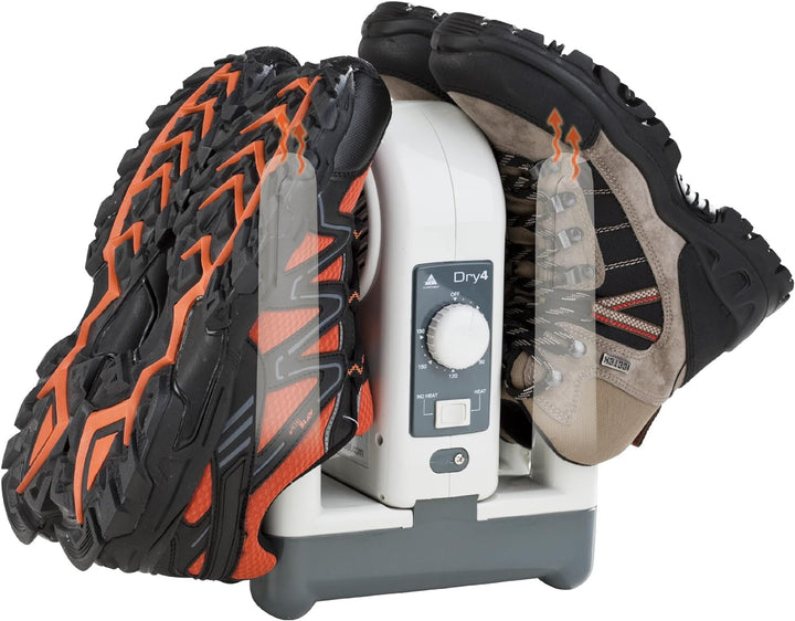 Alpenheat Herren Schuhtrockner, Weiss Grau, Einheitsgrösse