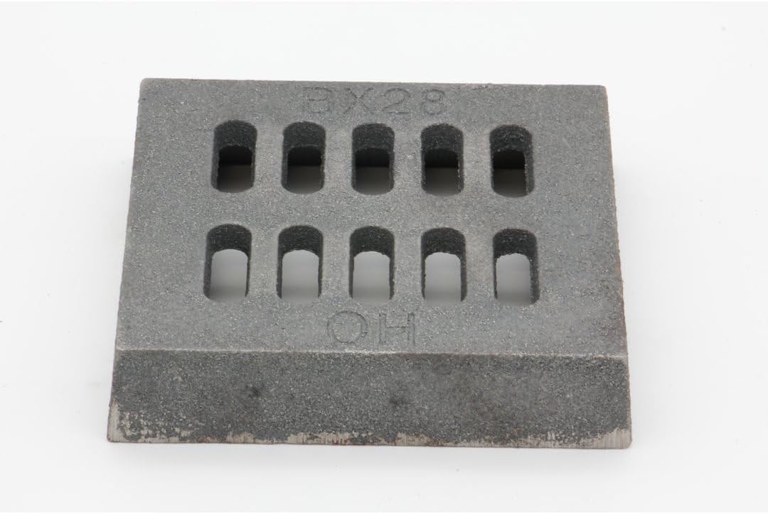 Feuercampus Ofenrost Gussmulde 135 x 135 x 30 mm aus Gusseisen hitzebeständig kompakt langlebig Ersa