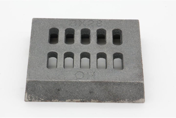 Feuercampus Ofenrost Gussmulde 135 x 135 x 30 mm aus Gusseisen hitzebeständig kompakt langlebig Ersa