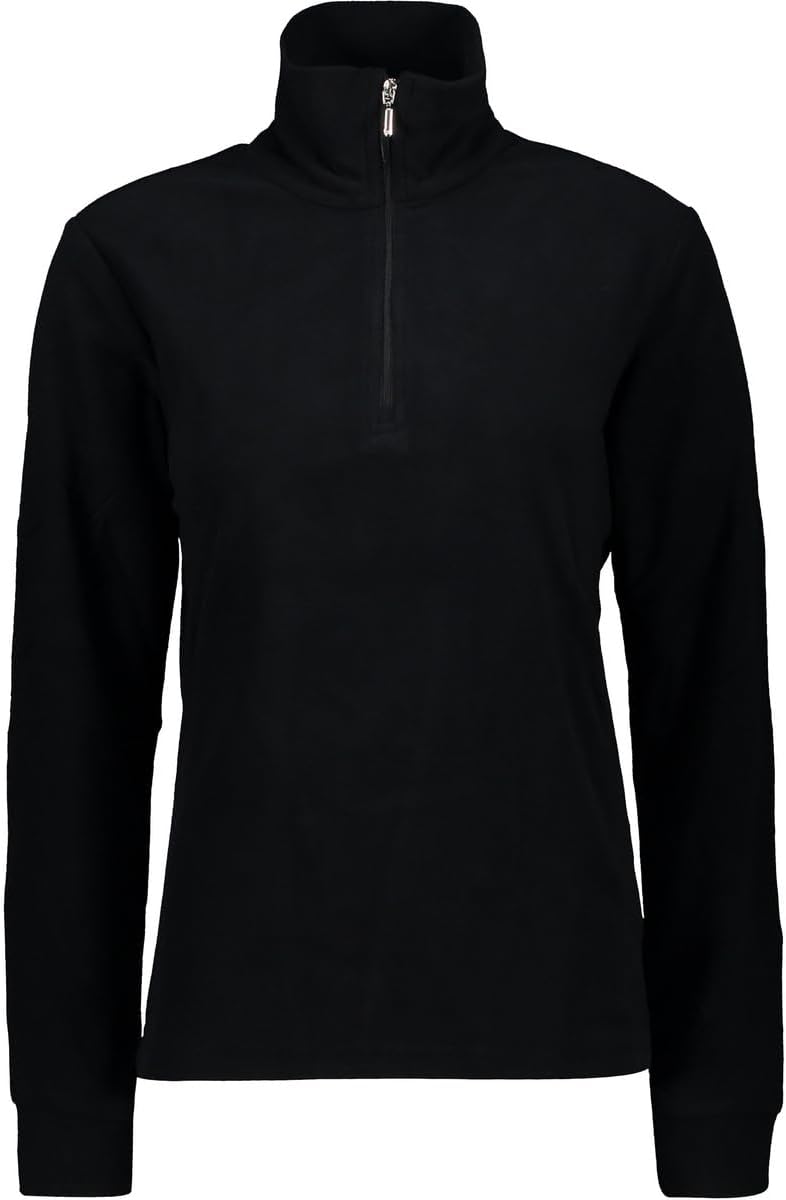 CMP Damen Funktions Fleece Sweatshirt D34 Schwarz, D34 Schwarz