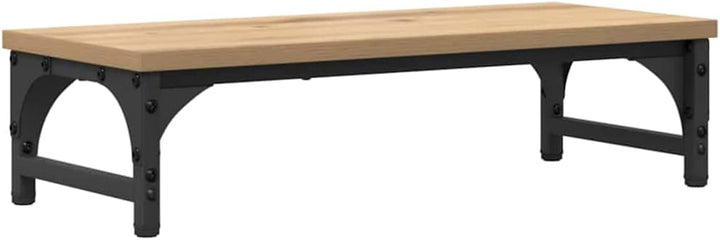 vidaXL Monitor Halterung Artisan-Eiche 55 x 23 x 14 cm Holzwerkstoff, Heimarbeitsplatz, minimalistis