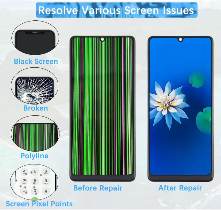 H&LYCYJ Display Bildschirm für Samsung Galaxy A42 5G TFT A426B A426B/DS A4260 A426U LCD Bildschirm E