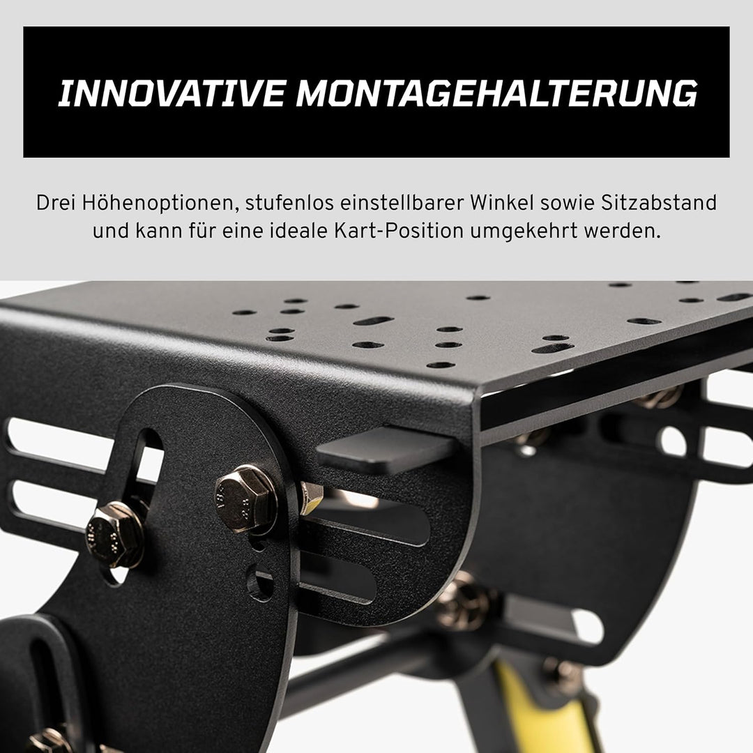FANATEC Sim Racing CSL-Cockpit V1.5 – Stabiler, Leichter, Mit Stahlverstärktem Aluminiumrahmen, Univ