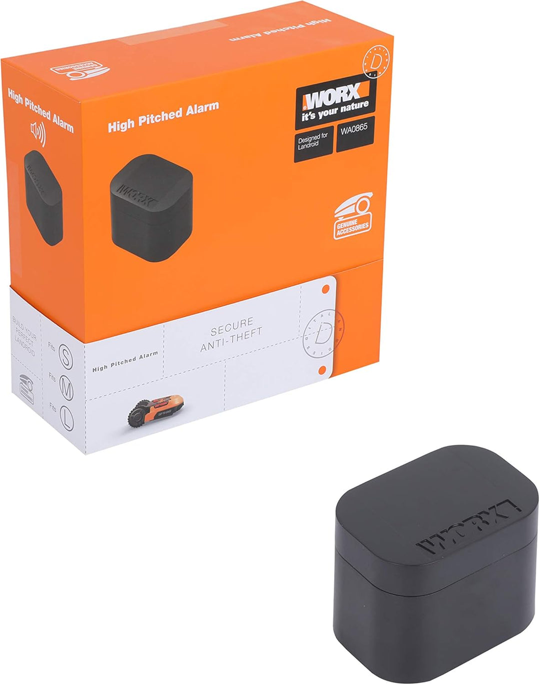 WORX WA0865 Alarmanlage Zubehör Landroid Mähroboter Rotierend, Rotierend