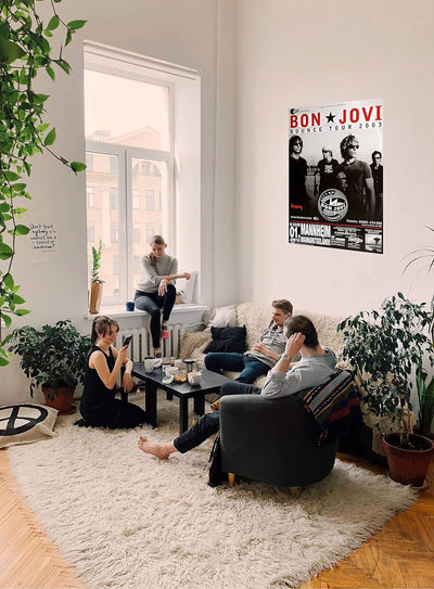 Bon Jovi - Bounce, Mannheim 2003 » Konzertplakat/Premium Poster | Live Konzert Veranstaltung | DIN A