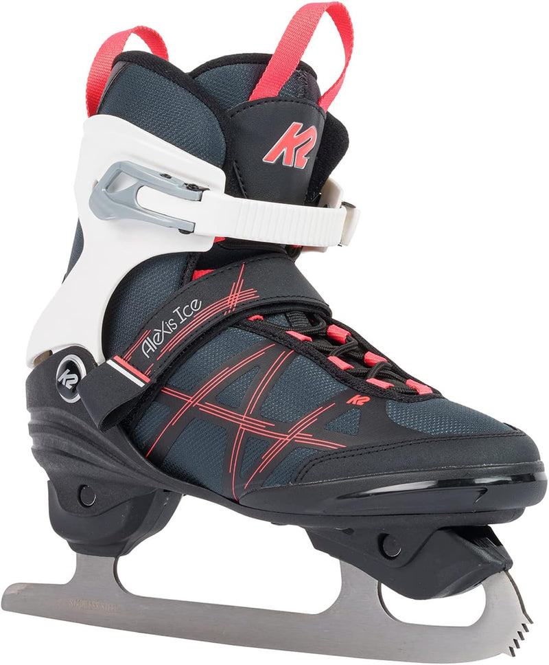 K2 Skates Damen Schlittschuhe ALEXIS ICE FB , gray - pink, 25G0610 EU: 34 (UK: 1.5 / US: 4) ALEXIS I