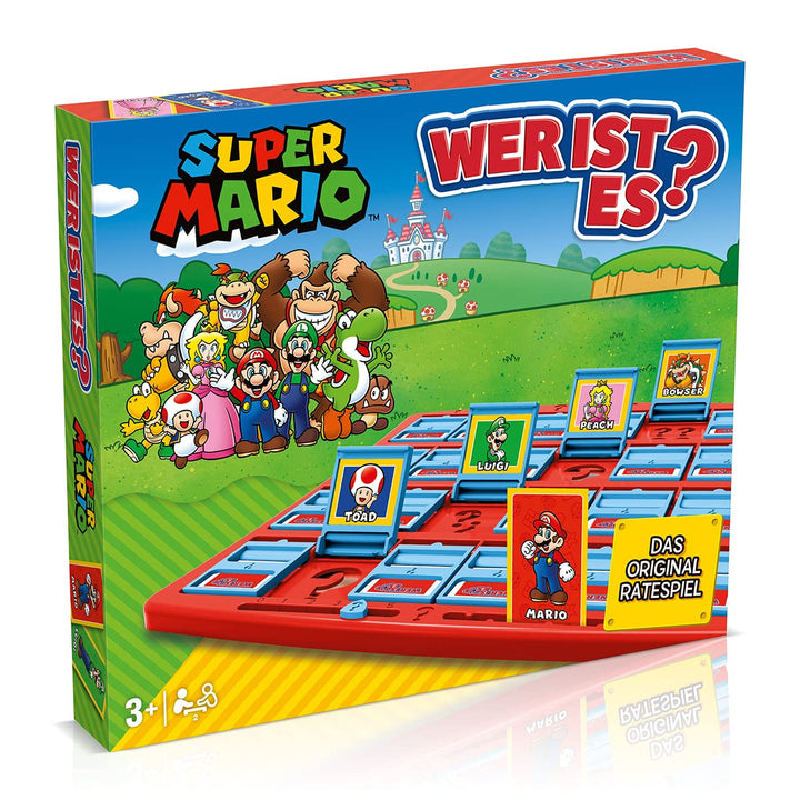 Winning Moves Wer ist es? Super Mario Edition - Wer ist es Spiel Super Mario Brettspiel für Kinder -