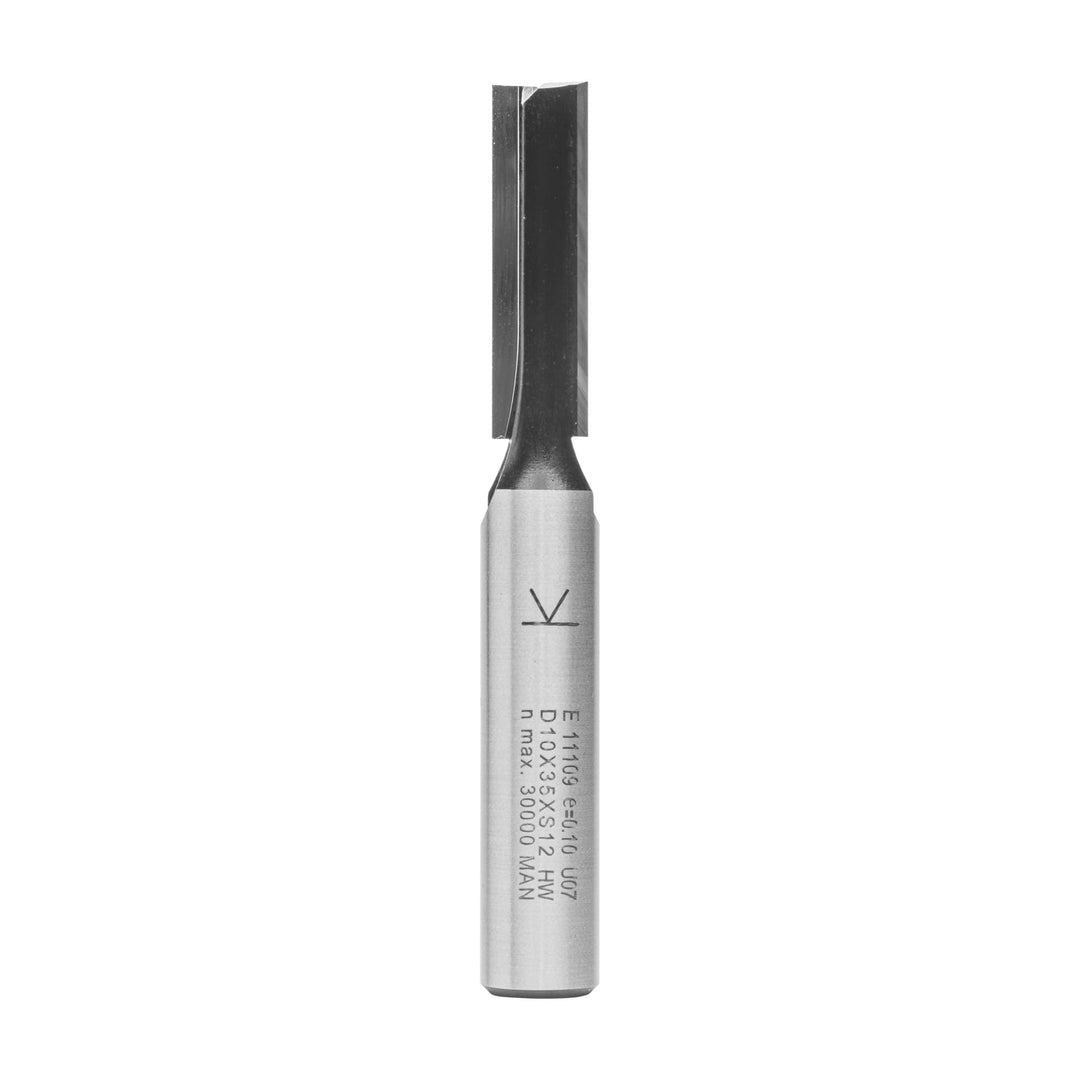ENT 11109 Nutfräser HW, Schaft (S) 12 mm, Durchmesser (D) 10 mm, NL 35 mm, SL 55 mm, GL 90 mm, mit H